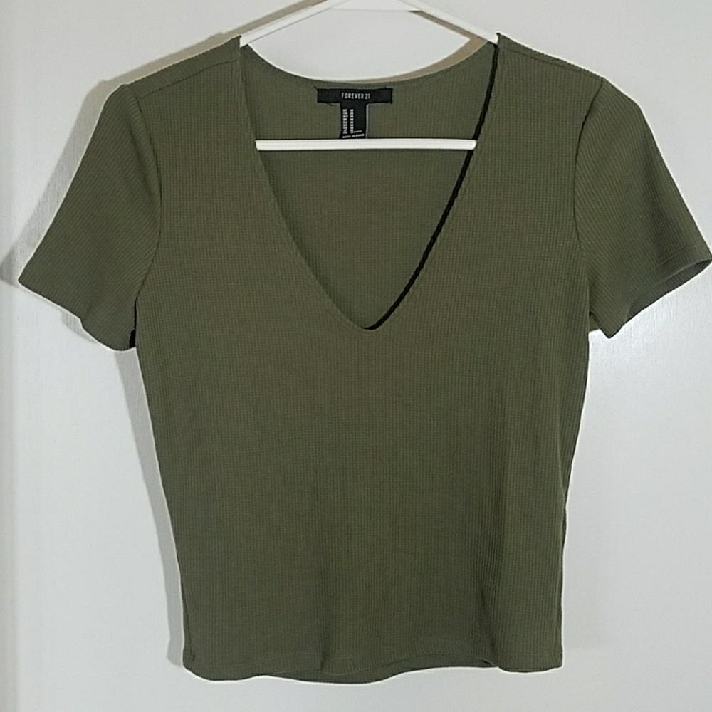 Waffle cut Crop Top!